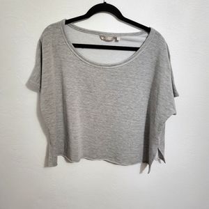 Athleta Cropped Oversized Top Size Large